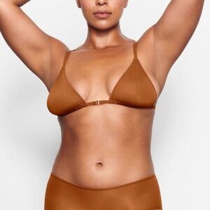 Skims Jelly Sheer Triangle Bralette - 4X